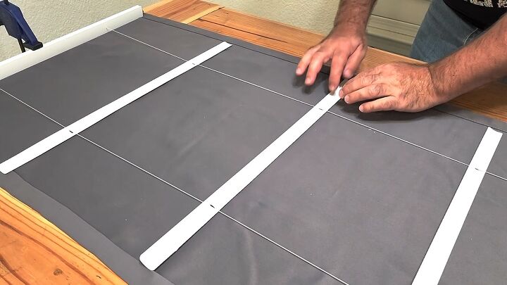 Creating personalized Roman shades for door privacy