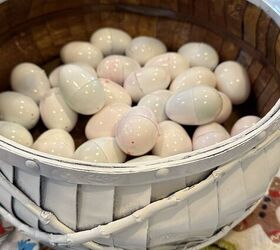 huevos de pascua baados en agua, Huevos listos para empezar