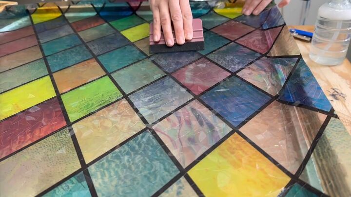 Repurposed Window Glass How to Create a Stained Glass Cabinet From Repurposed Windows | Hometalk