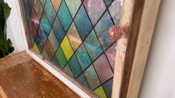 Repurposed Window Glass How to Create a Stained Glass Cabinet From Repurposed Windows | Hometalk