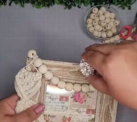 idea de regalo rpida y fcil para el da de la madre en estilo shabby chic, Paso 4 Qu M s adornos