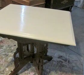 cmo revivir una mesa antigua, pintar un tablero de mesa 2