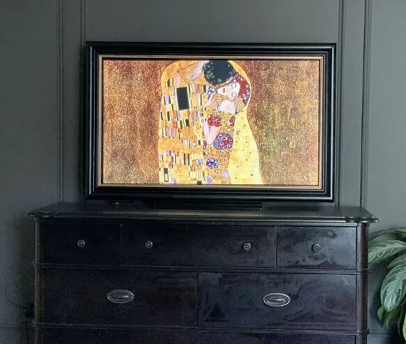 DIY TV frame by Lauren Jamison | DIY + Design