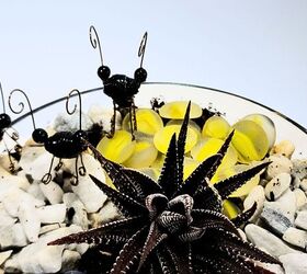 escultura de hormiga diy tiny upcycled latas de bebida