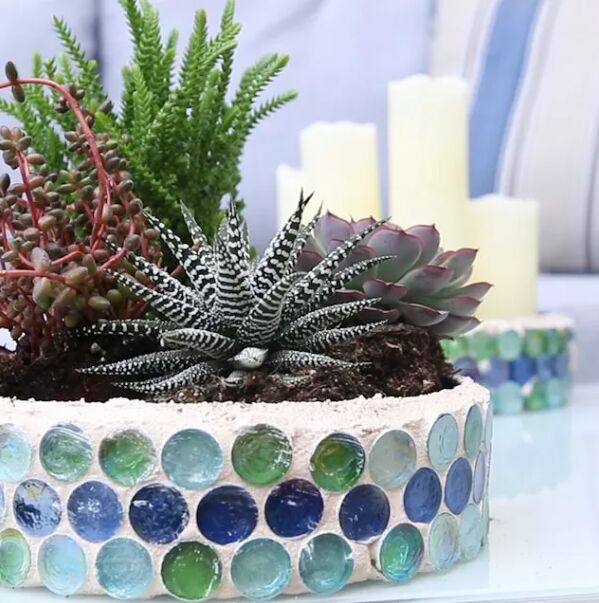 11 glass gem crafts diy decor ideas for your home