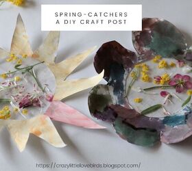 spring catchers un post de manualidades diy, Parasoles de papel con flores