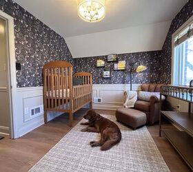Our beautiful new nursery, complete with Malibu Wide Plank LVP in French Oak Crown