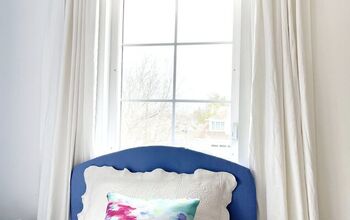 DIY Curtain Rods and Affordable Curtains