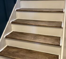 peldaos de madera falsa, DESPU S Escaleras de madera limpia y falsa