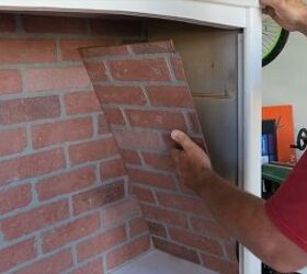 Installing brick paneling