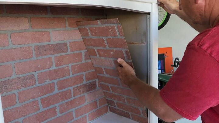 Installing brick paneling