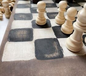 tablero de ajedrez de imitacin vintage