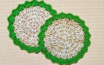 How To Make A Easy Sea Grass Crochet Coaster