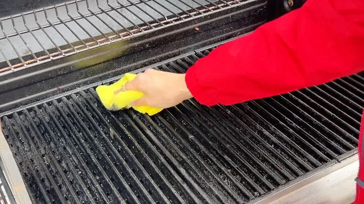 Deep clean your grill with WD40 for a spotless finish!