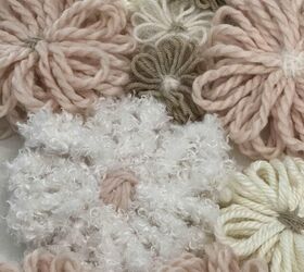 Cómo crear flores de lana
