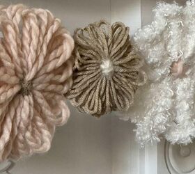 cmo crear flores de lana