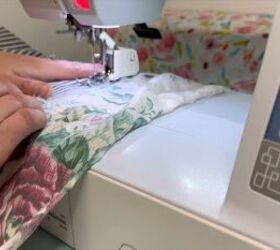 Sew your thrifted sheets together