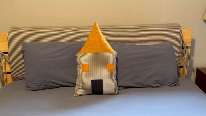 Fabric headboard DIY