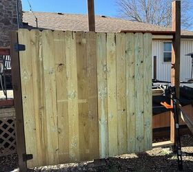 The privacy fence with a surprise we did NOT see coming