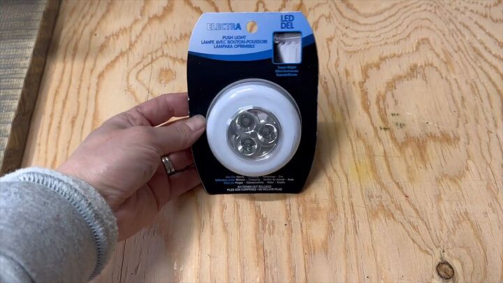 Illuminate your space with a battery-operated puck light