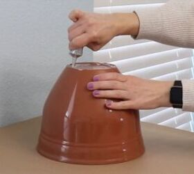 diy anthropologie inspired plant stand