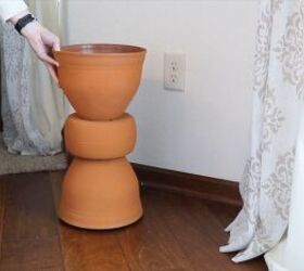 diy anthropologie inspired plant stand