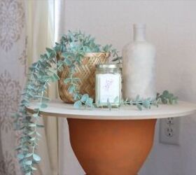 diy anthropologie inspired plant stand