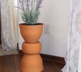 diy anthropologie inspired plant stand