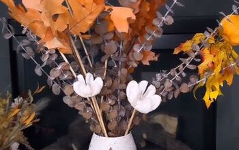 How to Create a Cute DIY Fall Vase Decor Piece For Autumn
