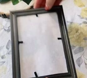 Inserting the photos into the frames