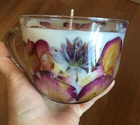 DIY teacup candle by Dawn Neumeister 