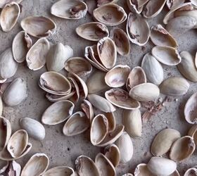 crafts with pistachio shells, Washing the pistachio shells