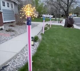 DIY firework lights for 4th July by Chas' Crazy Creations