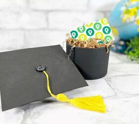 caja de regalo de gorro de graduacin dollar tree diy