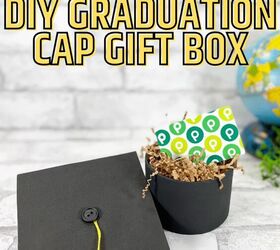 caja de regalo de gorro de graduacin dollar tree diy