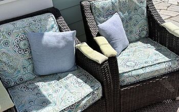 Arreglo rápido para brazos de mimbre rotos en sillones de exterior