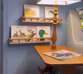 How to Easily Build a DIY Mini Bookshelf Using Chair Rail
