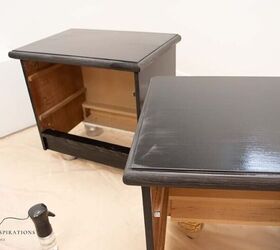 If you thought black furniture was dramatic, wait 'til you see how she takes it up a notch