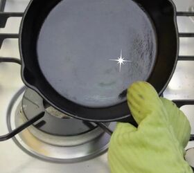 how to clean a burnt pot, How to clean a cast iron skillet