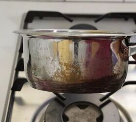 how to clean a burnt pot