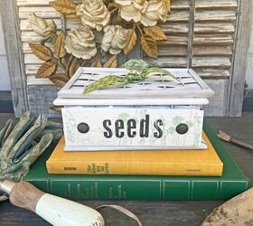 cesta de semillas de segunda mano diy, cesta de semillas DIY
