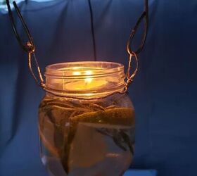 how to keep mosquitoes away, Hanging jar mosquito repelling luminaries by TANGLEWOOD HOMES