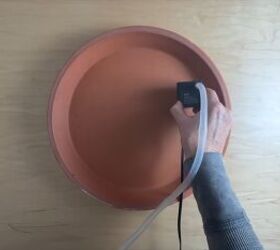 Homemade diy fountain