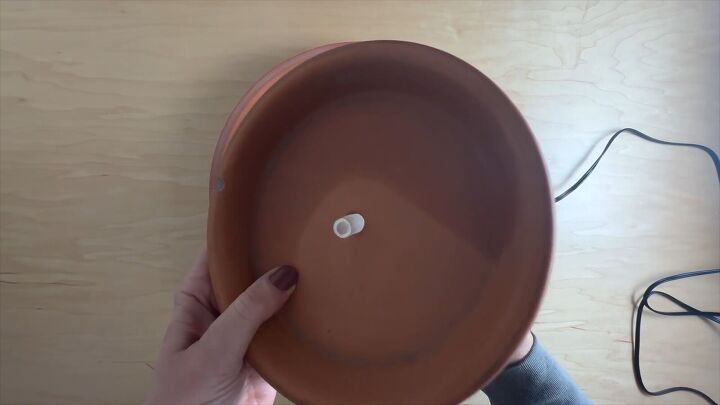 Garden decor fountain DIY