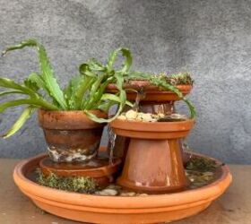 Planter pot fountain