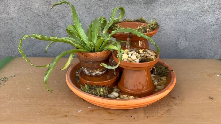 Step-by-step guide to building a terracotta pot fountain