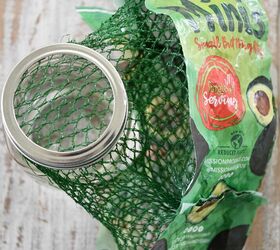 There's a brilliant way to use that spare netting, so hang on to these bags!