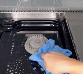 how to deep clean your stove