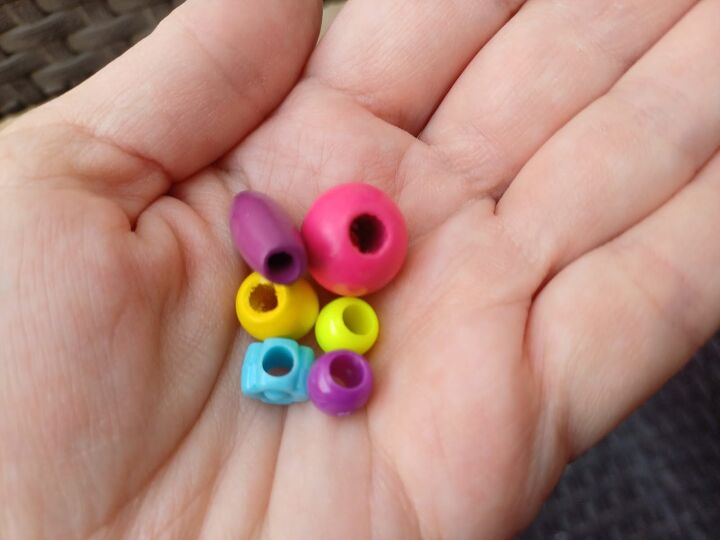 Transform your green friends with beads 🌱💎 #BeadingPlant #PlantDecor