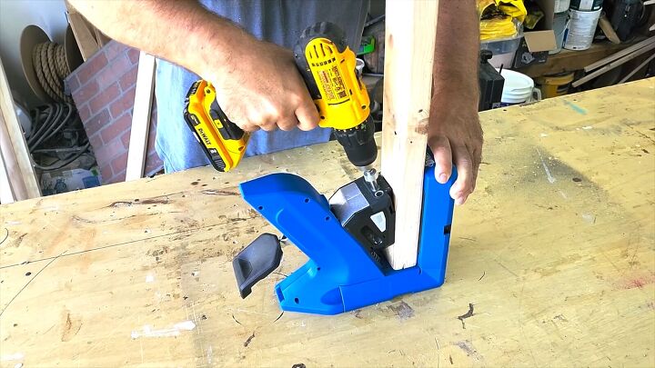 Filing cabinet planter DIY